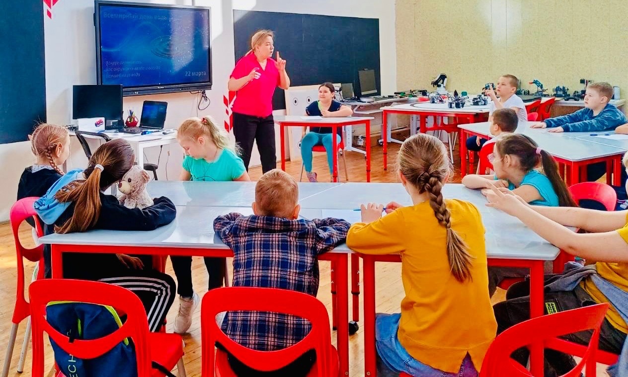 Весенний лагерь на базе Точки Роста.